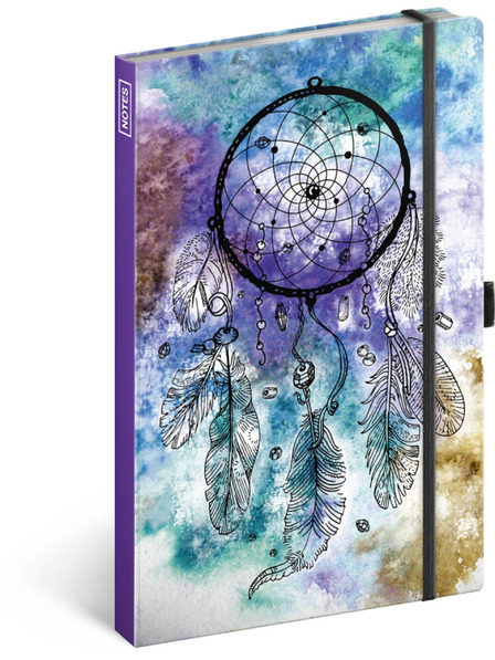 NOTIQUE NOTIQUE Notes Lapač snů, linkovaný, 13 x 21 cm