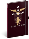 NOTIQUE NOTIQUE Notes Harry Potter – Gryffindor, linkovaný, 13 x 21 cm BAAGL
