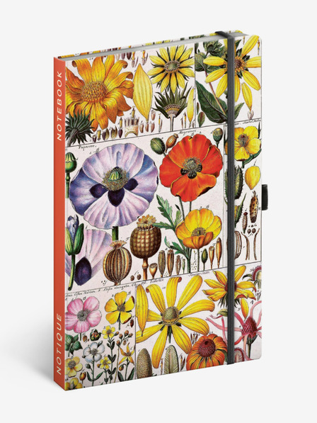NOTIQUE NOTIQUE Notes Herbář Kateřiny Winterové, tečkovaný, 13 x 21 cm