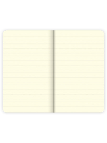 NOTIQUE NOTIQUE Notes Teribear, černý, linkovaný, 9 x 13 cm