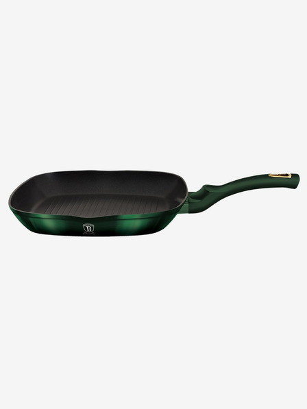 Berlingerhaus Pánev grilovací s titanovým povrchem 28 cm Emerald Collection BERLINGERHAUS