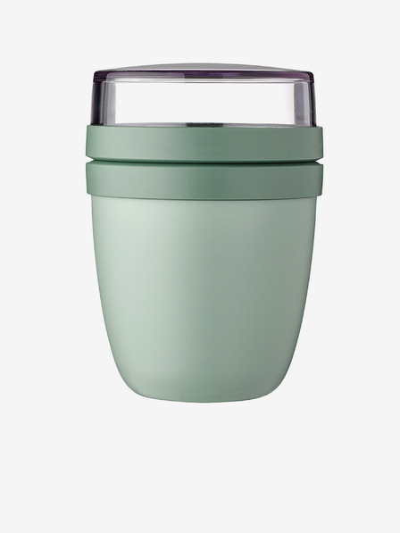 Mepal Světle zelený jídelní box Mepal Ellipse Mini (300 + 120 ml)