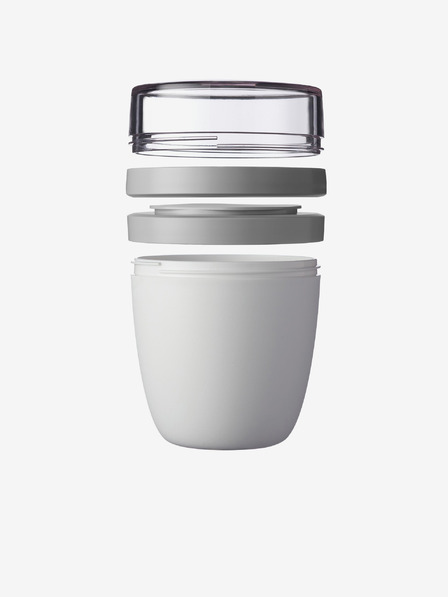 Mepal Světle zelený jídelní box Mepal Ellipse Mini (300 + 120 ml)