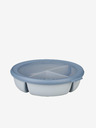 Mepal Světle modrý úložný box na potraviny Mepal Bento bowl Cirqula (250+250+500 ml)
