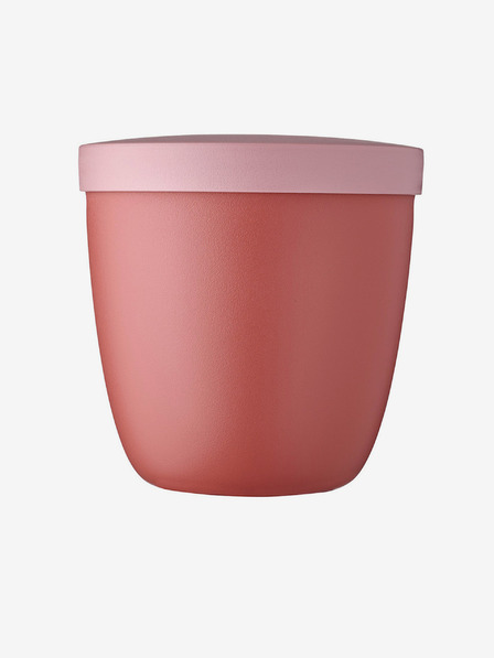 Mepal Růžový svačinový box Mepal Ellipse 500 ml