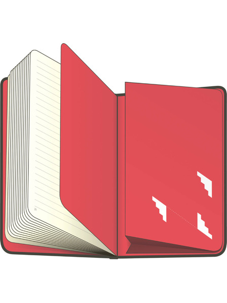 NOTIQUE NOTIQUE Notes Isometric, nelinkovaný, 13 x 21 cm BAAGL