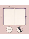 NOTIQUE NOTIQUE Notes Aprint Neo, fialový, tečkovaný, 15 x 21 cm