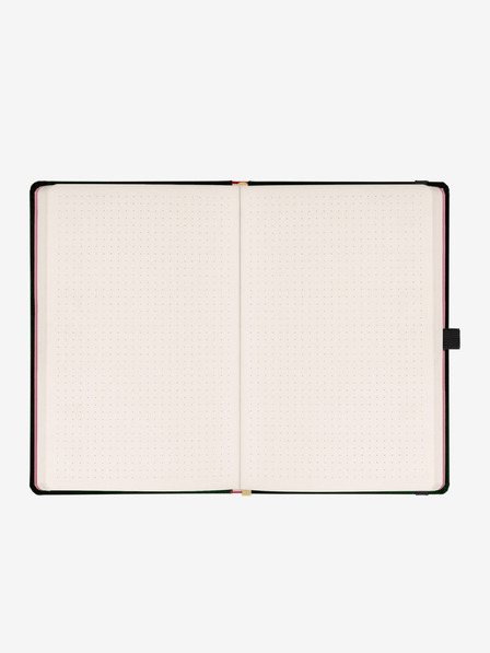 NOTIQUE NOTIQUE Notes Růže Kateřiny Winterové, tečkovaný, 13 x 21 cm