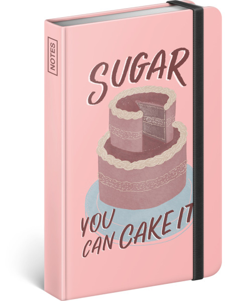 NOTIQUE NOTIQUE Notes Sugar – Studio Tabletters, linkovaný, 11 x 16 cm BAAGL