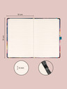 NOTIQUE NOTIQUE Notes Papoušek, linkovaný, 13 x 21 cm