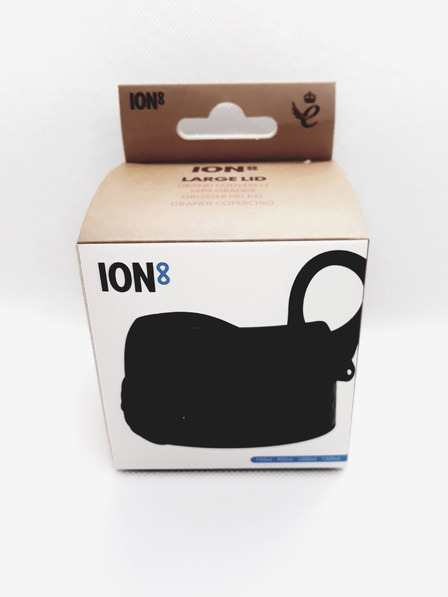 ION8 Černé náhradní víčko na láhev Ion8 Leak Proof (750 až 1200 ml)
