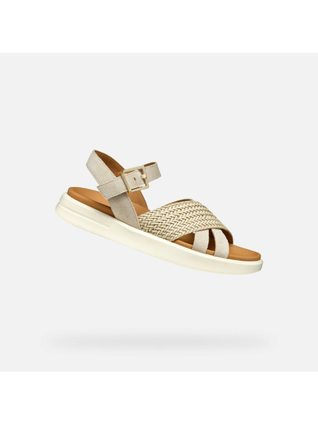 Geox Béžové dámské sandály Geox XAN2S