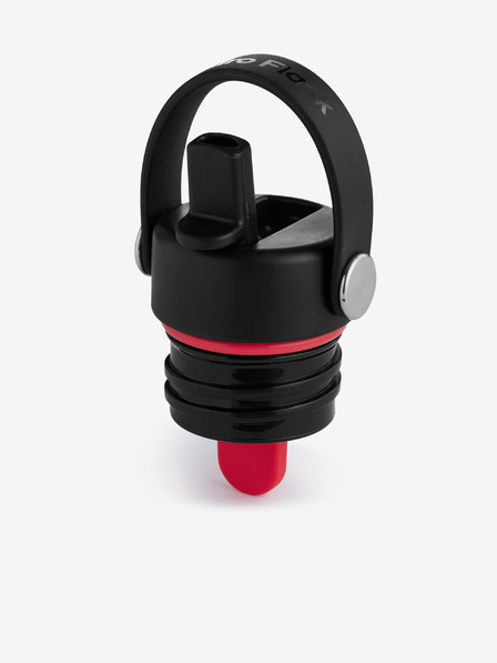 Hydro Flask Černé náhradní víčko s brčkem na nerezovou termolahev Hydro Flask Standart Mouth Flex Cap