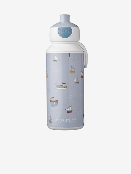 Mepal Světle modrá dětská lahev Mepal Campus Little Dutch Sailor Bay (400 ml)