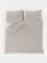 Kvalitex Saténové francouzské prodloužené povlečení LUXURY COLLECTION 1+2, 240x220, 70x90cm bílé