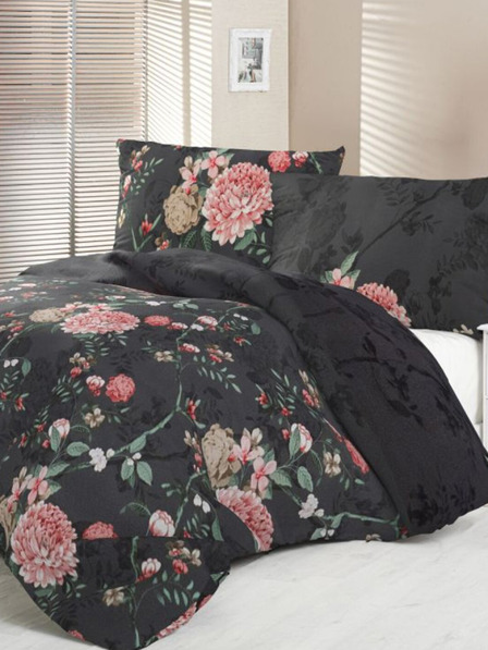 Kvalitex Saténové francouzské povlečení LUXURY COLLECTION 1+2, 240x200, 70x90cm ALISA
