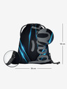 BAAGL  Černý 3 set skate bluelight: batoh, penál, sáček Baagl