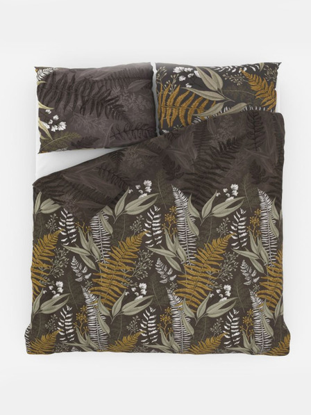 Kvalitex Saténové francouzské povlečení LUXURY COLLECTION 1+2, 200x200, 70x90cm KAPRADÍ