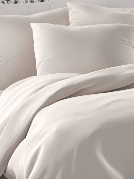 Kvalitex Saténové prodloužené povlečení LUXURY COLLECTION 140x220, 70x90cm bílé