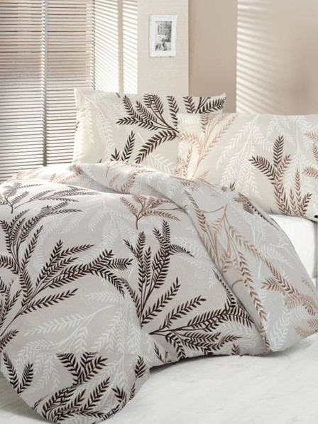 Kvalitex Saténové francouzské povlečení LUXURY COLLECTION 1+2, 200x200, 70x90cm OKSIA