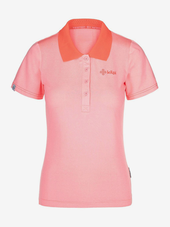 Kilpi Světle růžové dámské funkční polo tričko Kilpi COLLAR-W