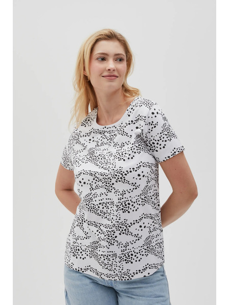 Moodo WOMEN'S TSHIRT L-TS-4631 WHITE Moodo