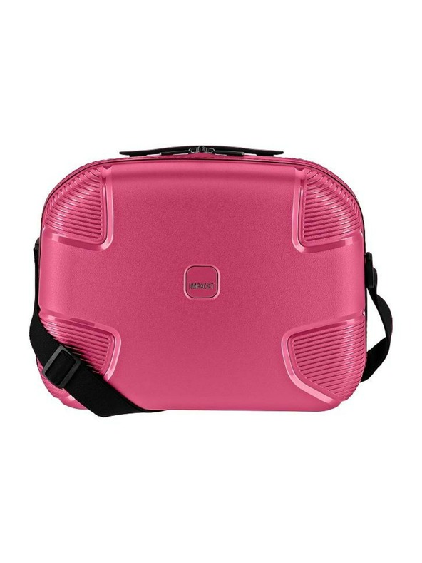 IMPACKT Kosmetický kufřík IMPACKT IP1 Beauty case Flora pink