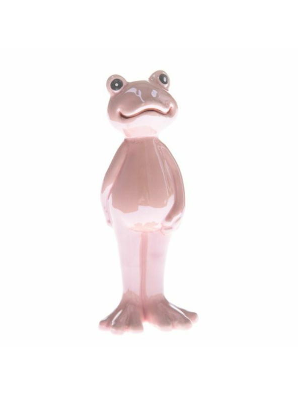 Casa de Engel Porcelánová žába, růžová, 12/108
