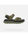 Geox Khaki pánské sandály Geox Spherica Actif X S