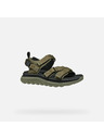 Geox Khaki pánské sandály Geox Spherica Actif X S