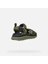 Geox Khaki pánské sandály Geox Spherica Actif X S