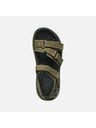 Geox Khaki pánské sandály Geox Spherica Actif X S