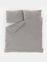 Kvalitex Saténové prodloužené povlečení LUXURY COLLECTION 140x220, 70x90cm světle šedé