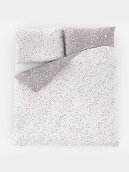 Kvalitex Francouzské prodloužené bavlněné povlečení NORDIC COLLECTION 240x220, 70x90cm ASTRA
