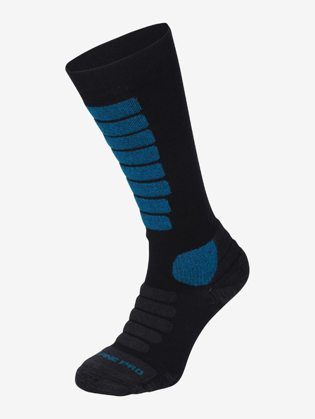 ALPINE PRO Sportovní podkolenky z merino wool ALPINE PRO RODE mykonos blue