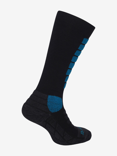 ALPINE PRO Sportovní podkolenky z merino wool ALPINE PRO RODE mykonos blue