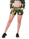 Nebbia High-energy dámské double layer šortky Nebbia 563 Jungle green