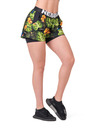 Nebbia High-energy dámské double layer šortky Nebbia 563 Jungle green
