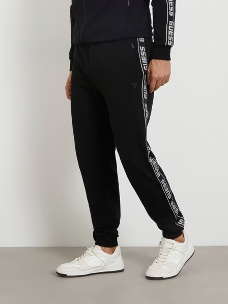 Guess Jeans Pánske čierne tepláky New Arlo Guess jeans