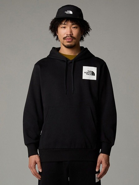 The North Face Pánska čierna mikina The North face Fine Hoodie