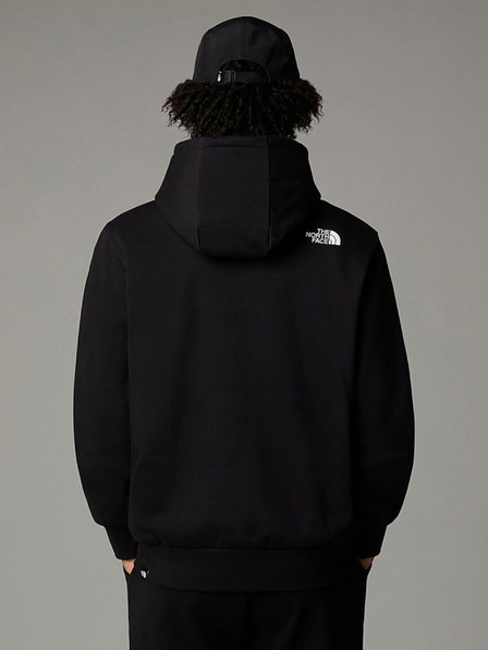 The North Face Pánska čierna mikina The North face Fine Hoodie