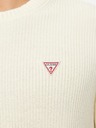 Guess Jeans Pánsky ecru sveter z3hm1 Guess jeans