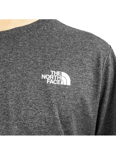 The North Face Pánske šedé tričko The North Face Redbox