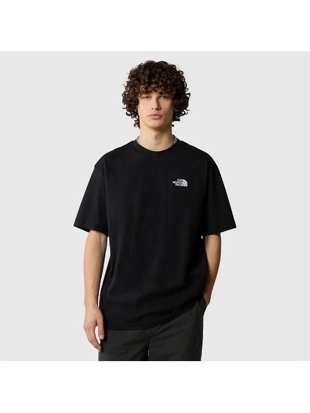 The North Face Pánske čierne oversized tričko The North face Simple T-Shirt