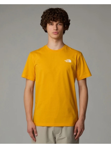 The North Face Pánske žlté tričko The North s/s Box nse Tee