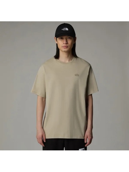 The North Face Pánske béžové tričko The North face Natural Dye s/s Tee