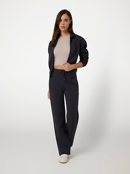Guess Jeans Dámske tmavo modré tepláky s bočným logom Guess jeans