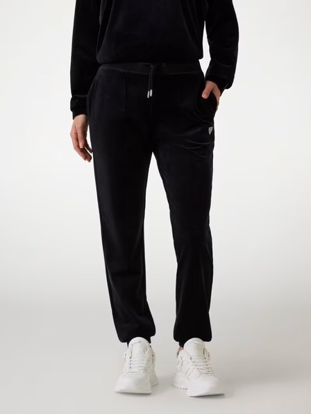 Guess Jeans Dámske čierne tepláky jblk Guess jeans