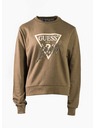 Guess Jeans Dámska zelená mikina Guess Jeans Sweatshirt G8K2 Desert Green