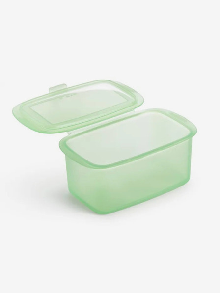Lékué Zelený silikonový box na skladování potravin Lékué (1000 ml )